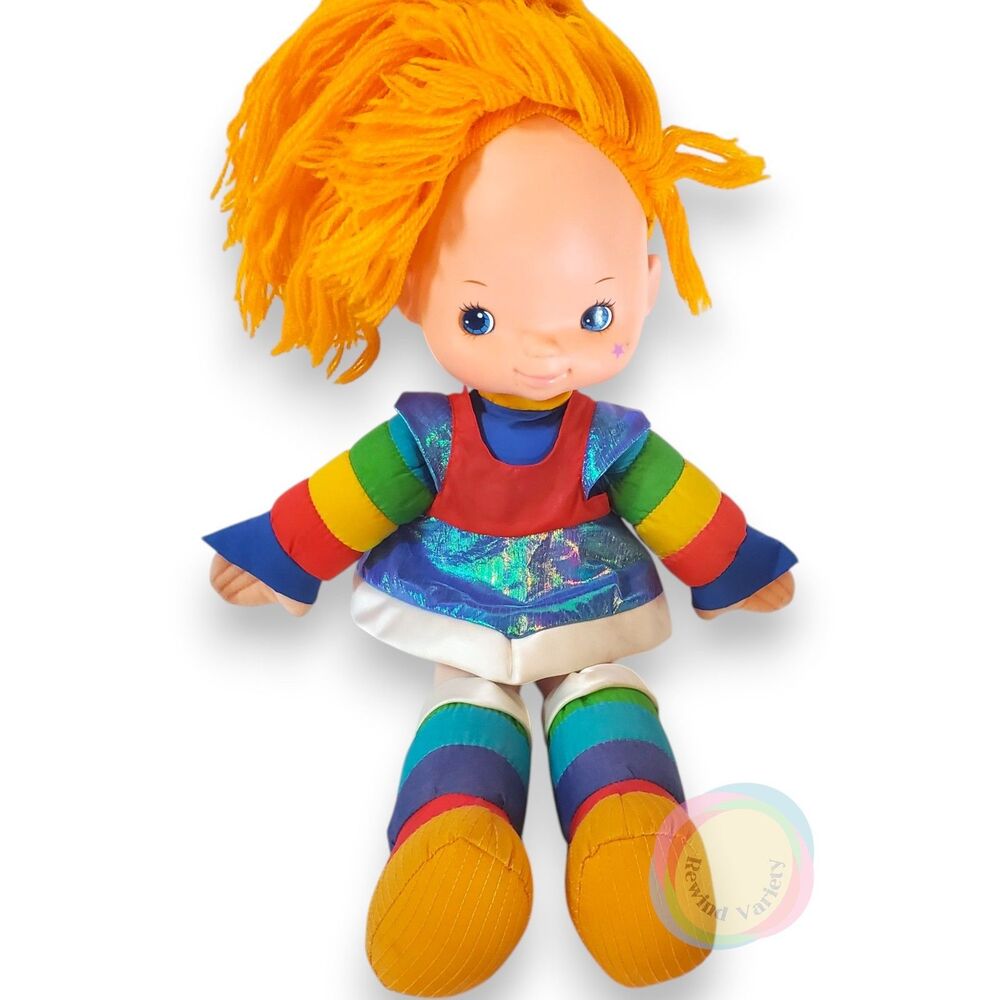Mattel Rainbow Brite 18" Vintage 1983 Plush Doll